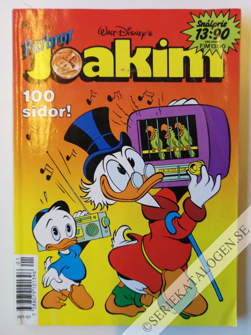 Framsida på Joakim #1 (1991)