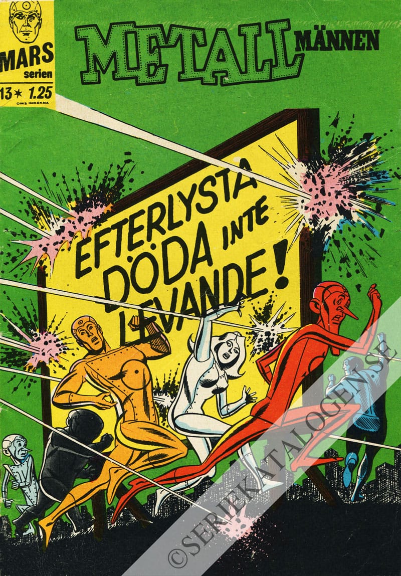 Framsida på Mars-serien #13 (1969)