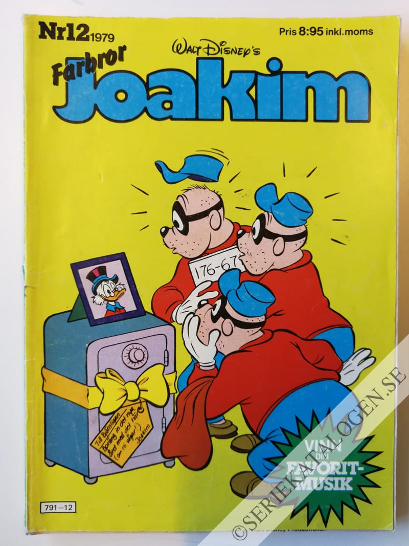Framsida på Joakim #12 (1979)