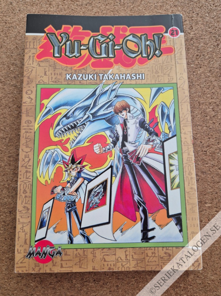Framsida på Yu-Gi-Oh! #21 - Dubbelspel (2008)