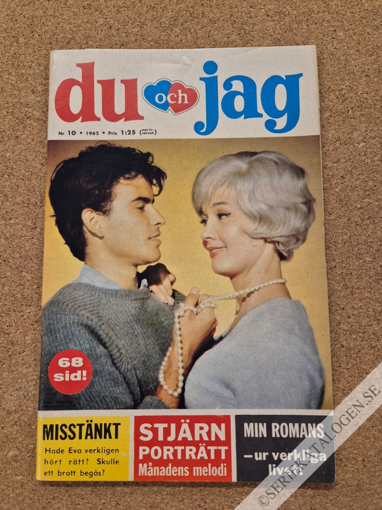 Framsida på Du och jag #10 (1962)