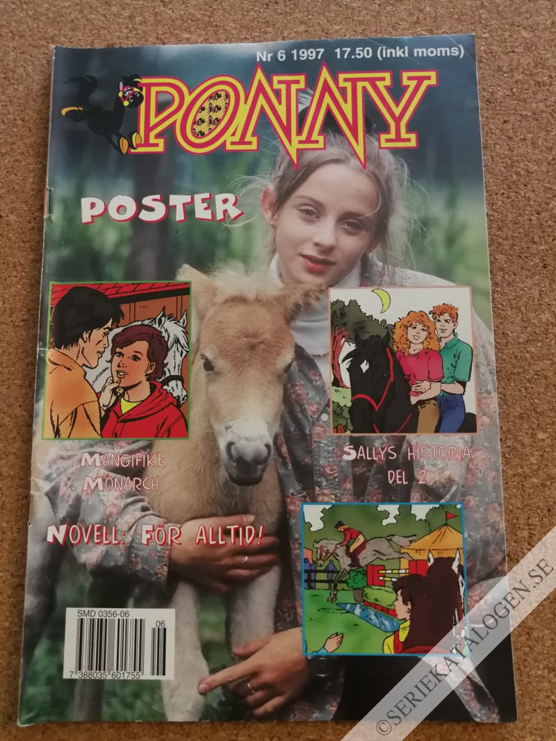 Framsida på Ponny-magasinet #6 (1997)