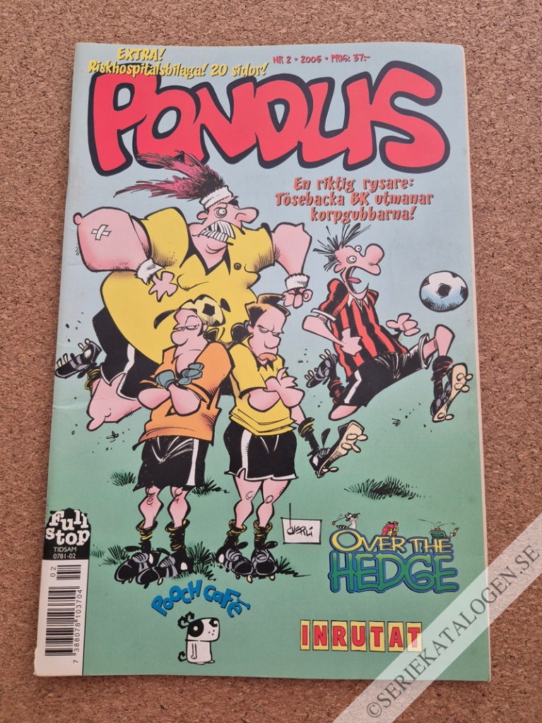 Framsida på Pondus #2 (2005)