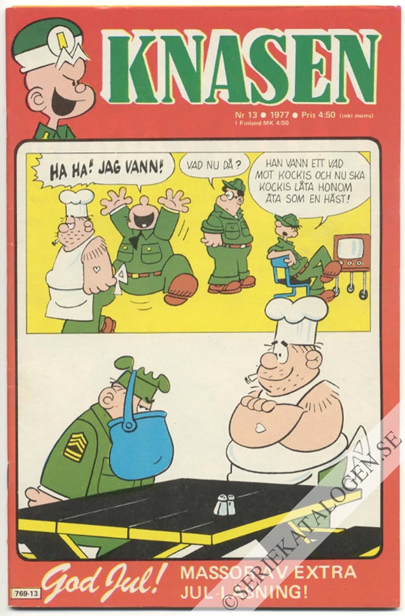 Framsida på Knasen #13 (1977)