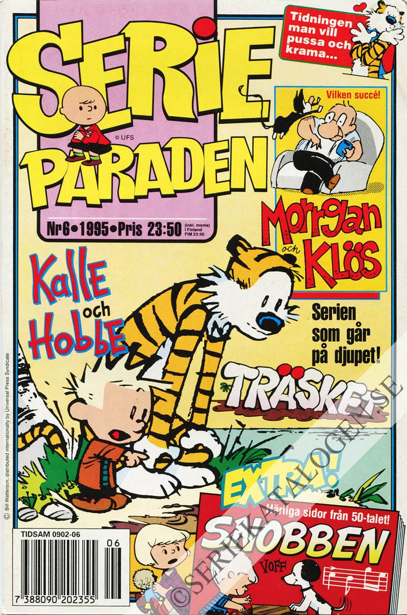 Framsida på Serie-paraden #6 (1995)