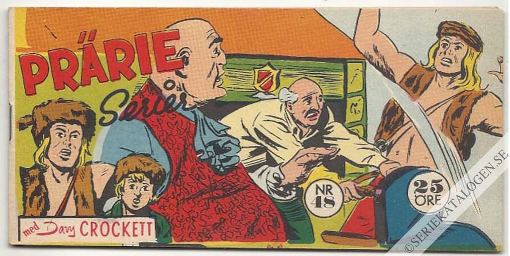 Framsida på Prärie-serier #48 (1959)