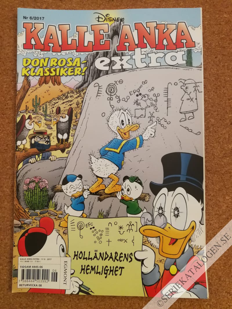 Framsida på Kalle Anka Extra #6 (2017)