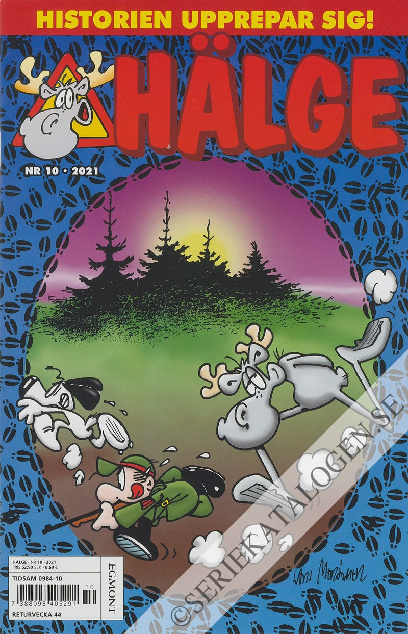 Framsida på Hälge #10 (2021)