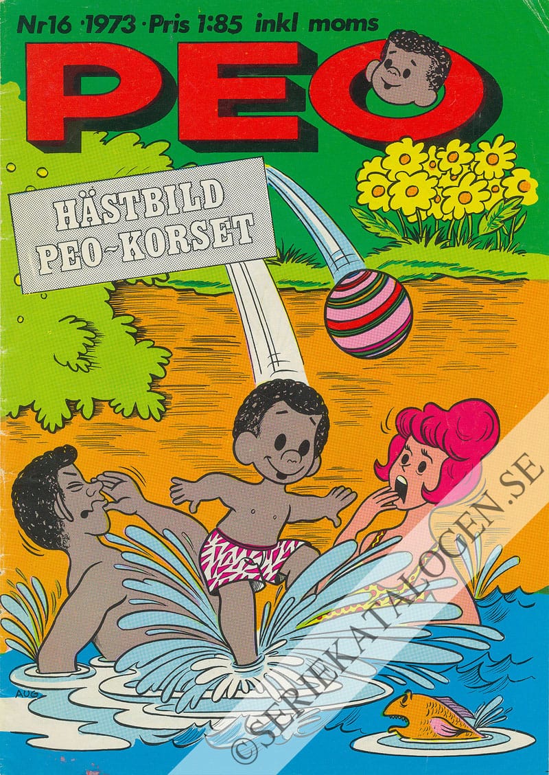 Framsida på Peo #16 (1973)