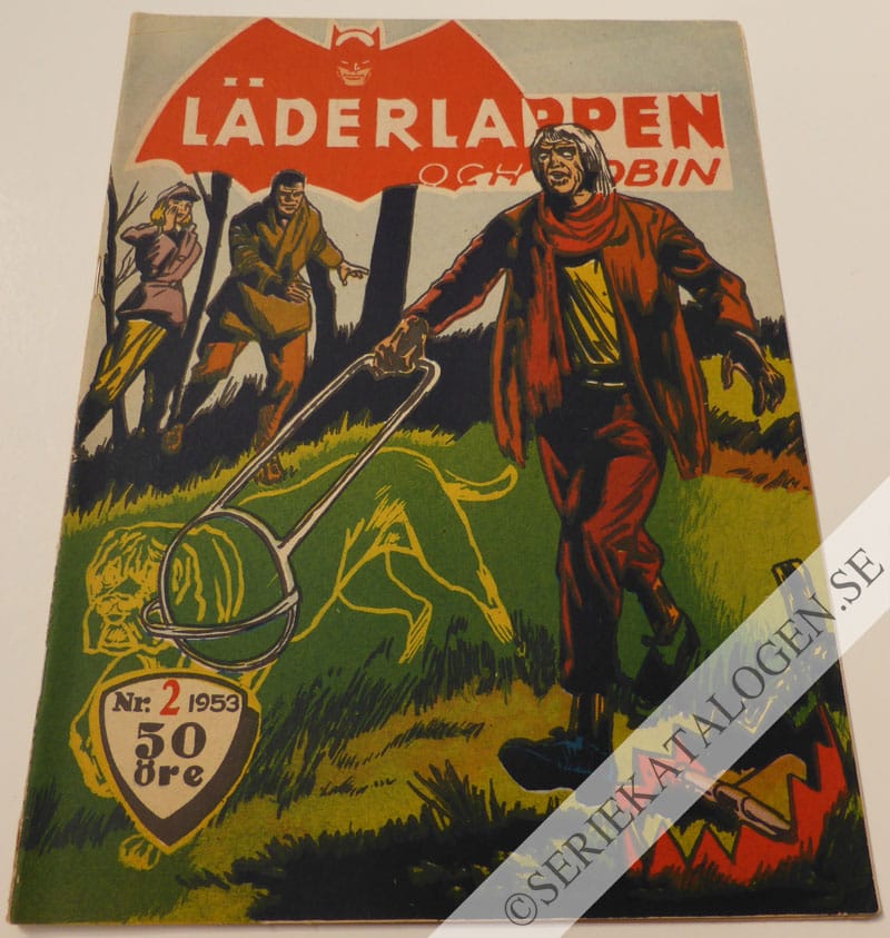 Framsida på Läderlappen och Robin #2 (1953)