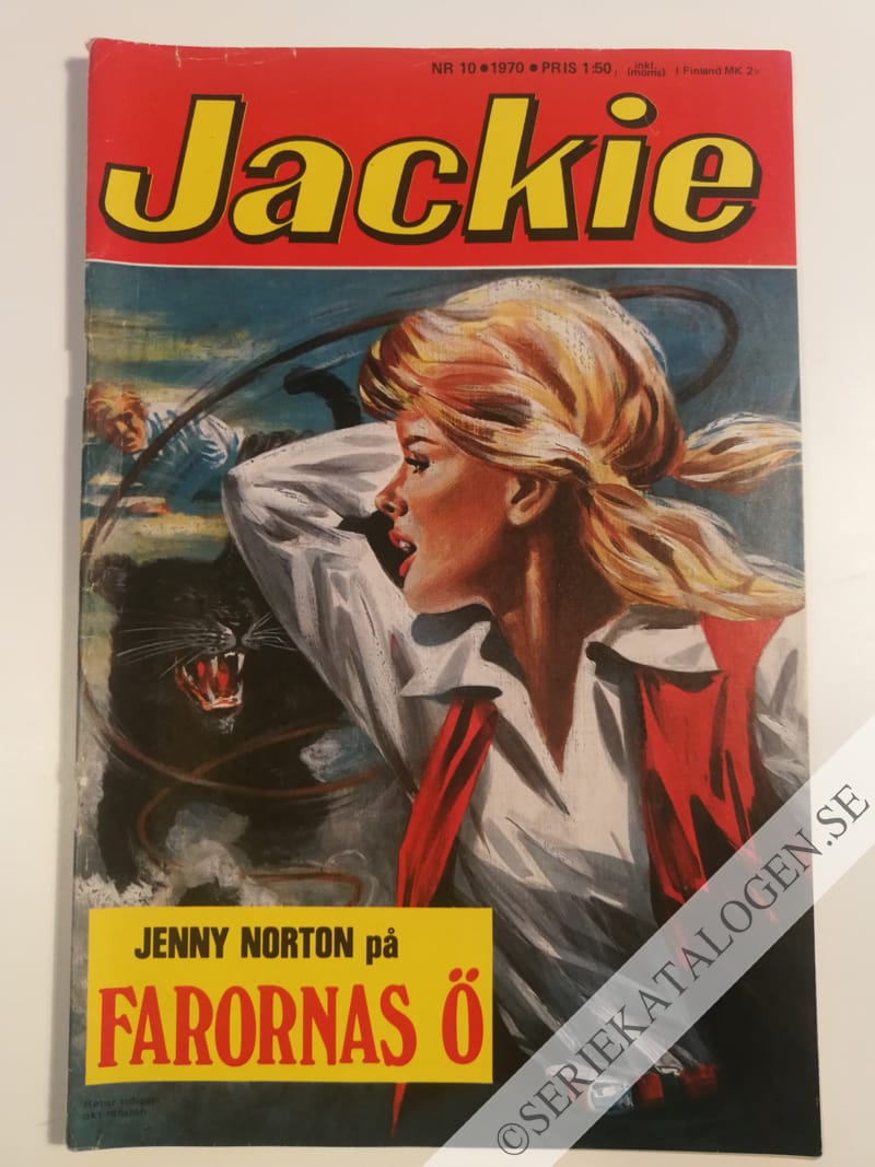 Framsida på Jackie #10 (1970)