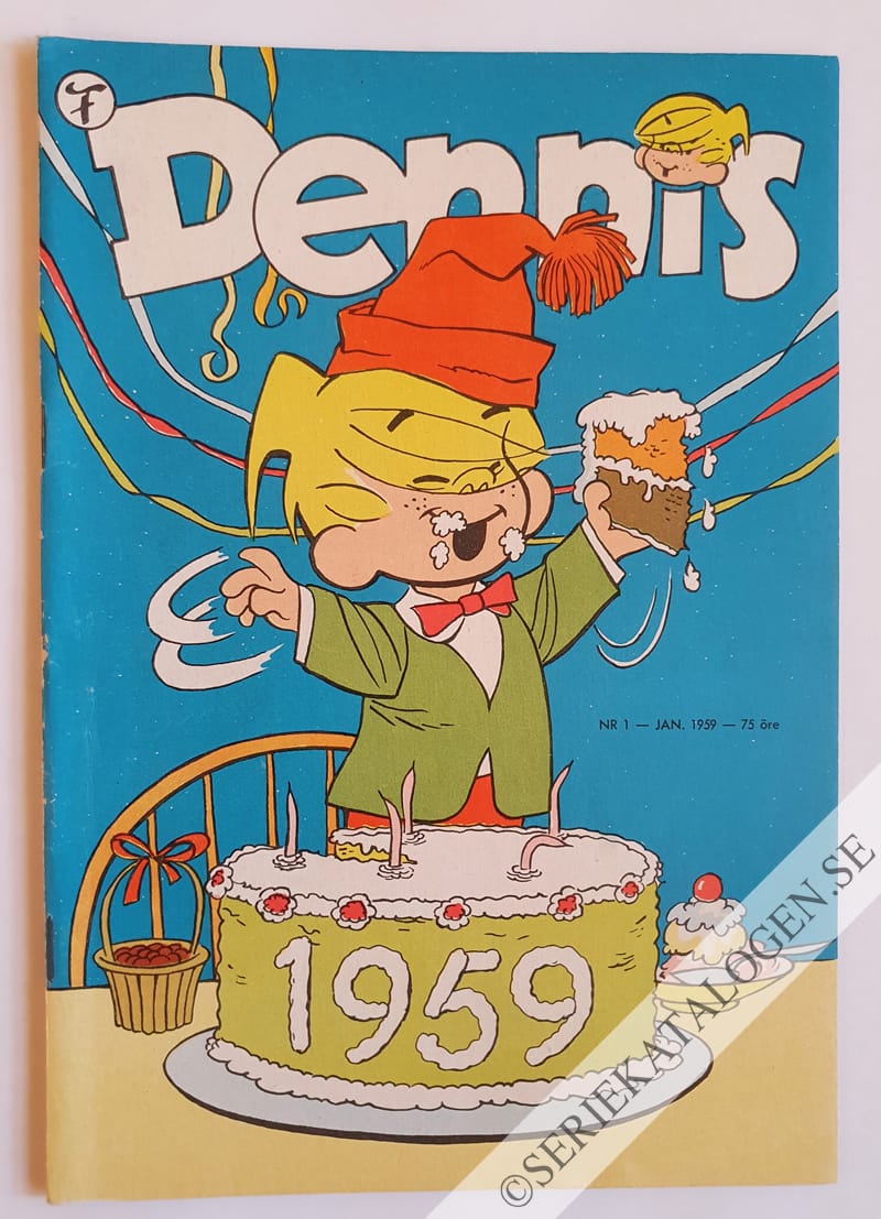 Framsida på Dennis #1 (1959)