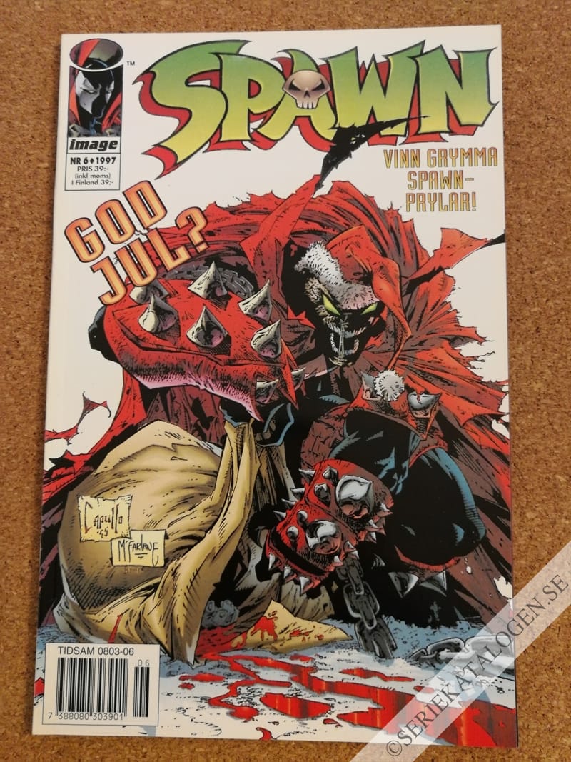 Framsida på Spawn #6 (1997)