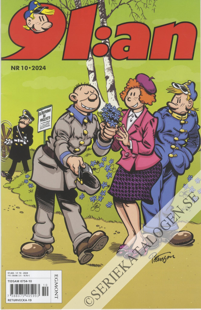 Framsida på 91:an #10 (2024)