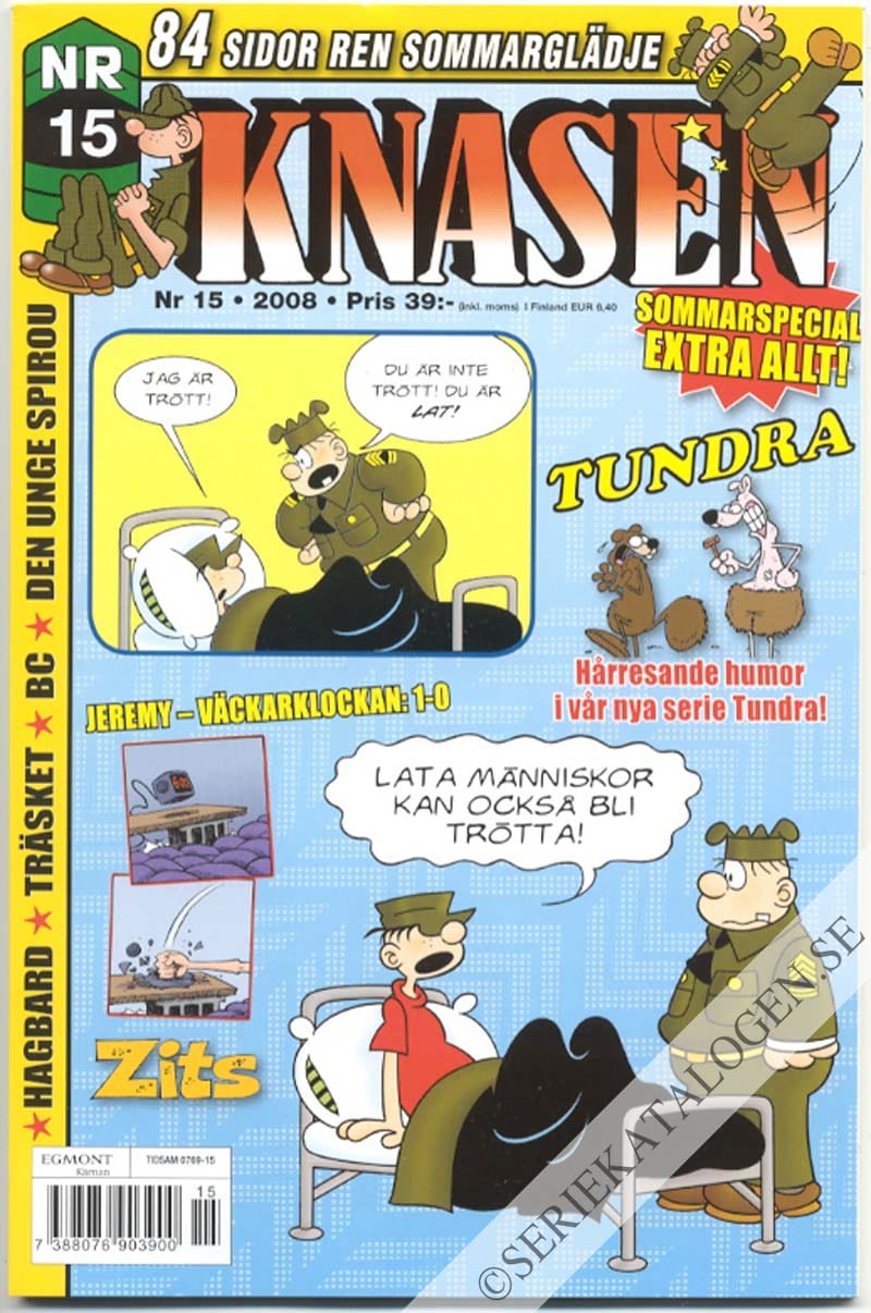 Framsida på Knasen #15 (2008)
