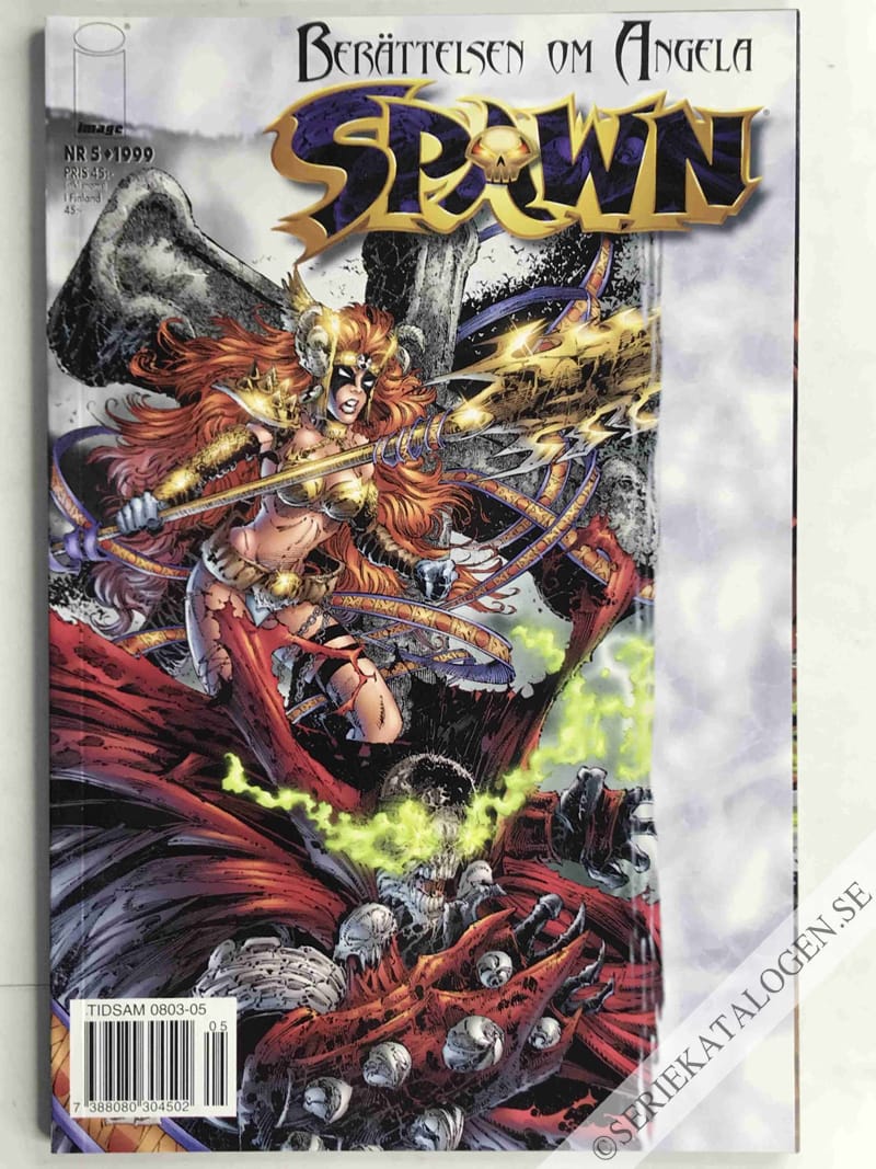 Framsida på Spawn #5 (1999)
