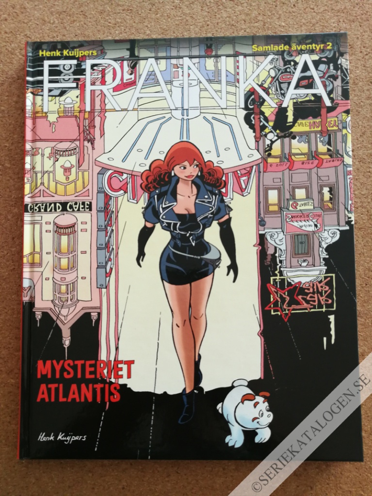 Framsida på Franka Mysteriet Atlantis (2018)