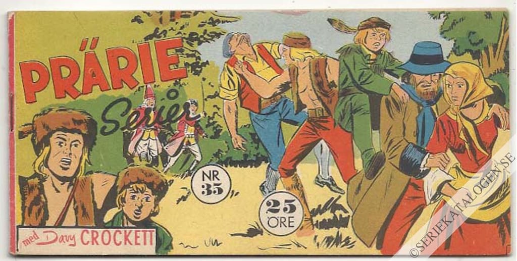 Framsida på Prärie-serier #35 (1959)
