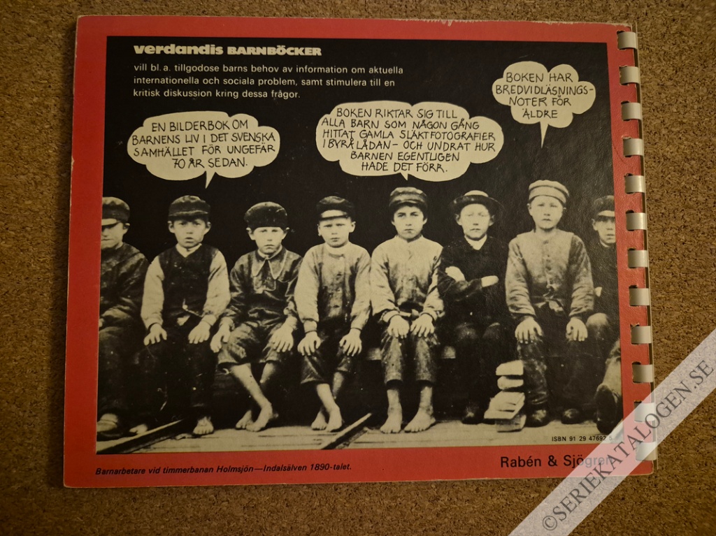 Baksida på Barn på farfars tid (1972)