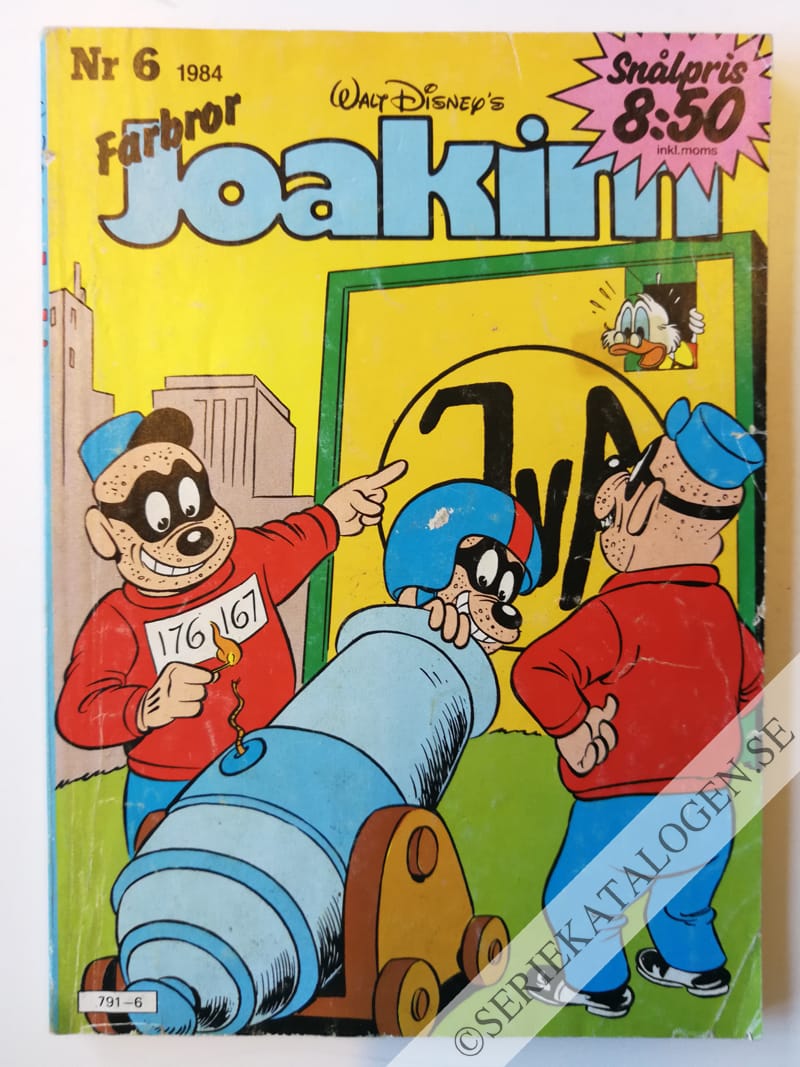 Framsida på Joakim #6 (1984)