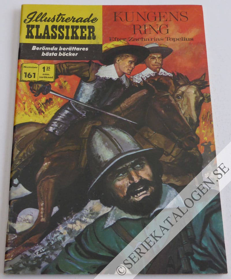 Framsida på Illustrerade Klassiker #161 - Kungens ring (1963)