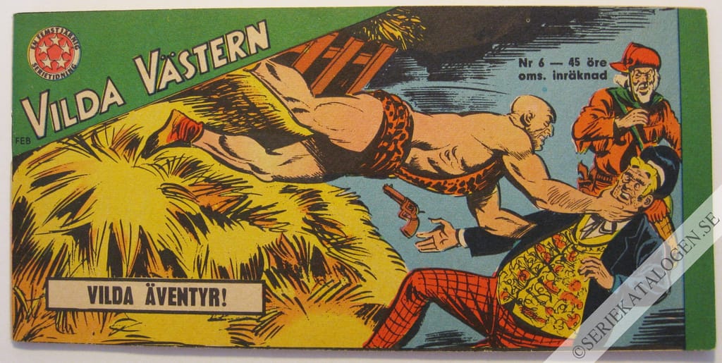 Framsida på Vilda Västern #6 (1967)