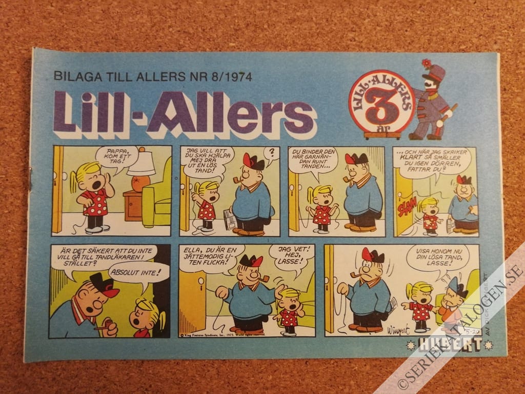 Framsida på Lill-Allers #8 (1974)