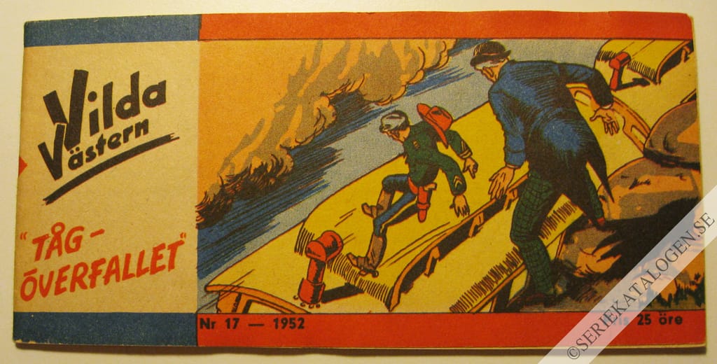 Framsida på Vilda Västern #17 (1952)