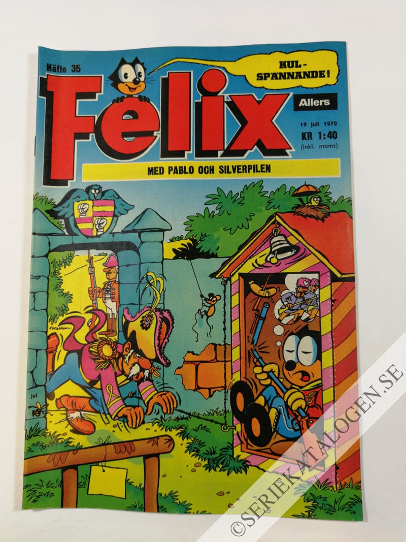 Framsida på Felix #35 (1970)