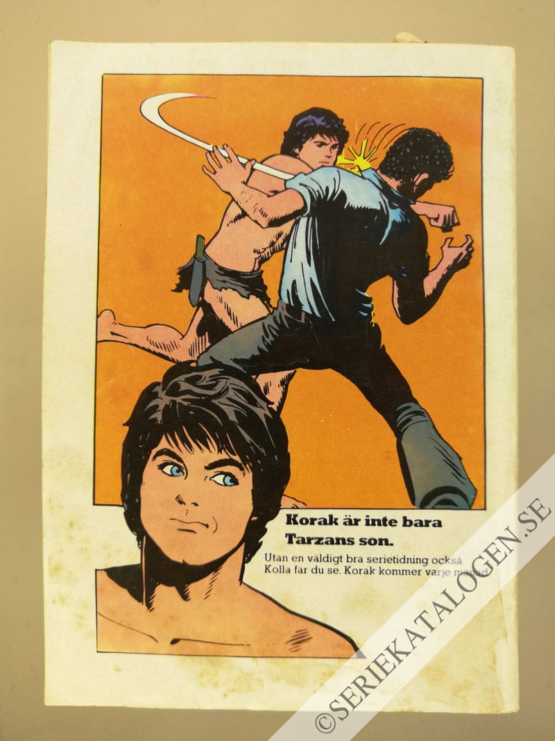 Baksida på Förräderi i Frankrike (1978)