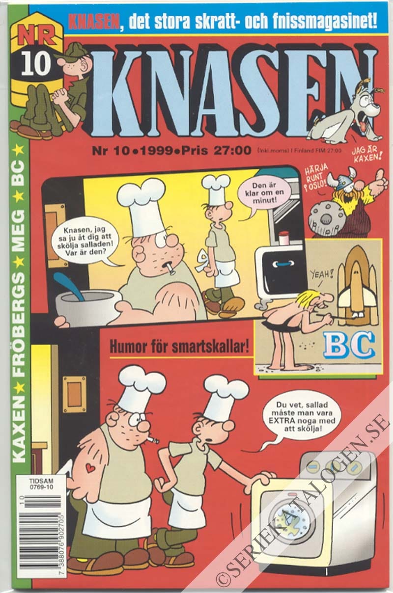 Framsida på Knasen #10 (1999)
