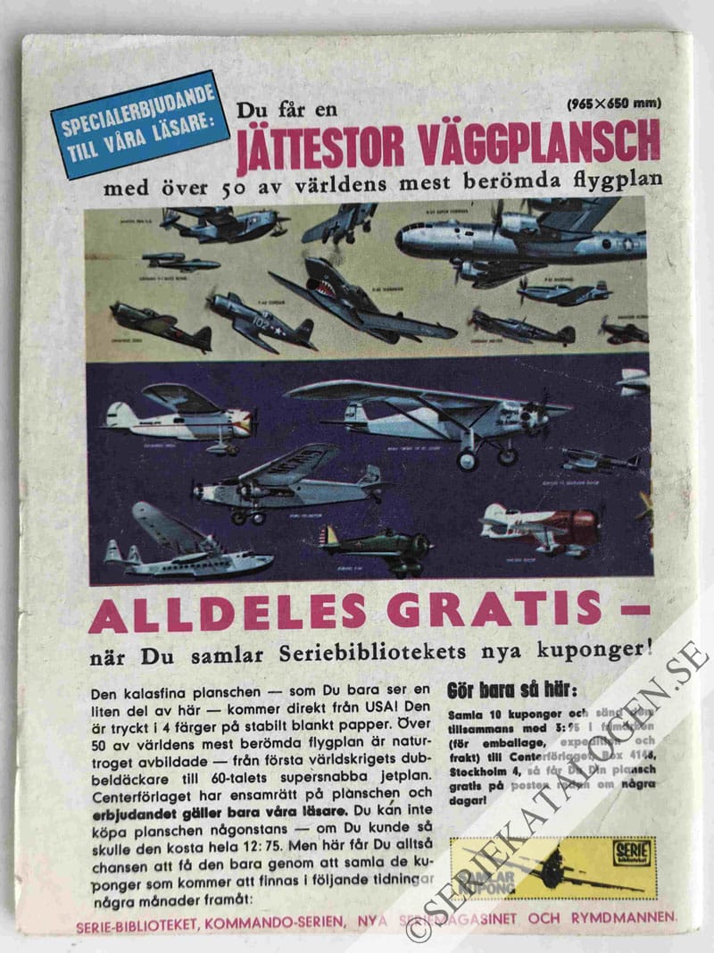 Baksida på Anfall från djupet (1963)