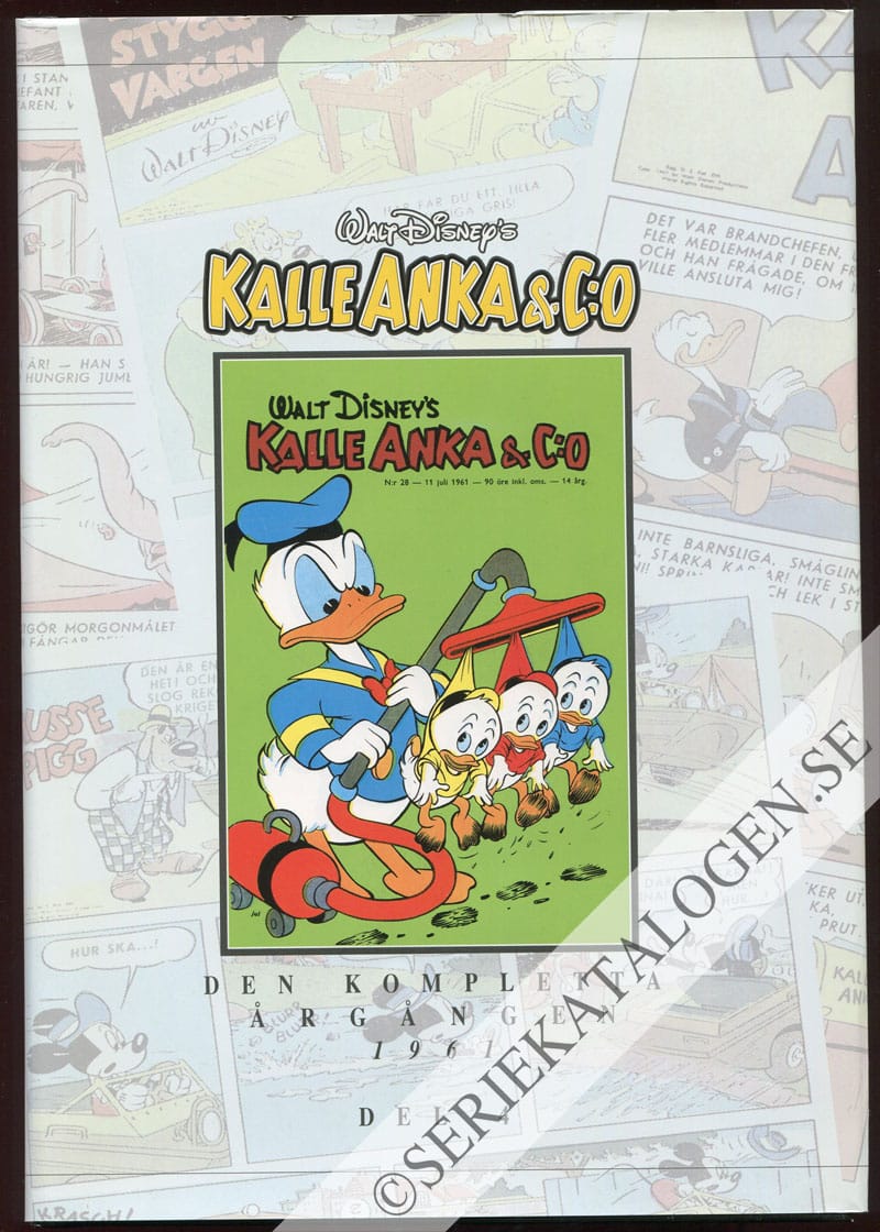 Framsida på Kalle Anka & C:o - den kompletta årgången 1961 del 4 (2006)
