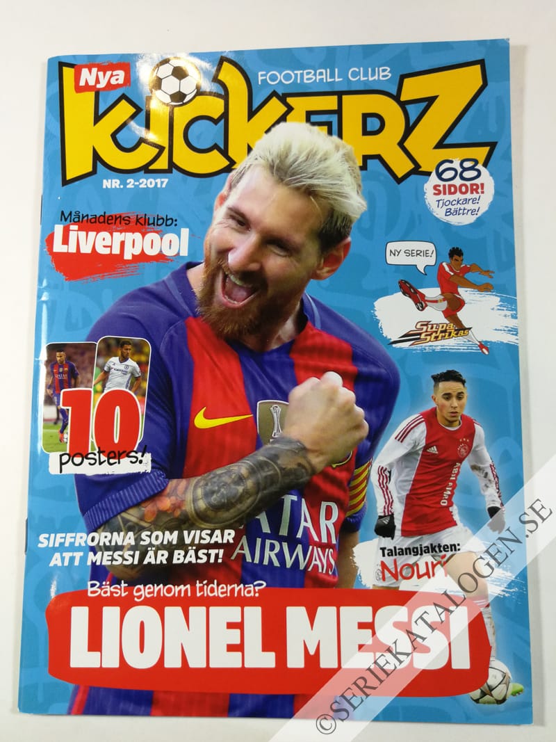 Framsida på Kickerz Football Club #2 (2017)