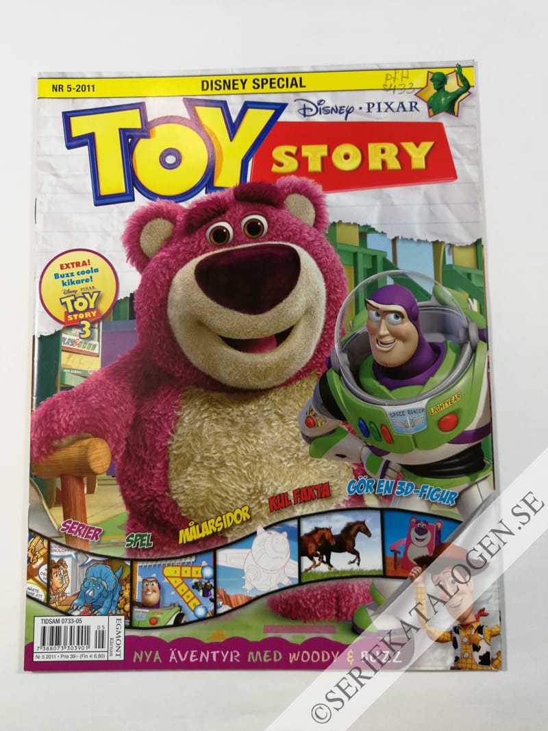 Framsida på Disney special Toy Story (2011)