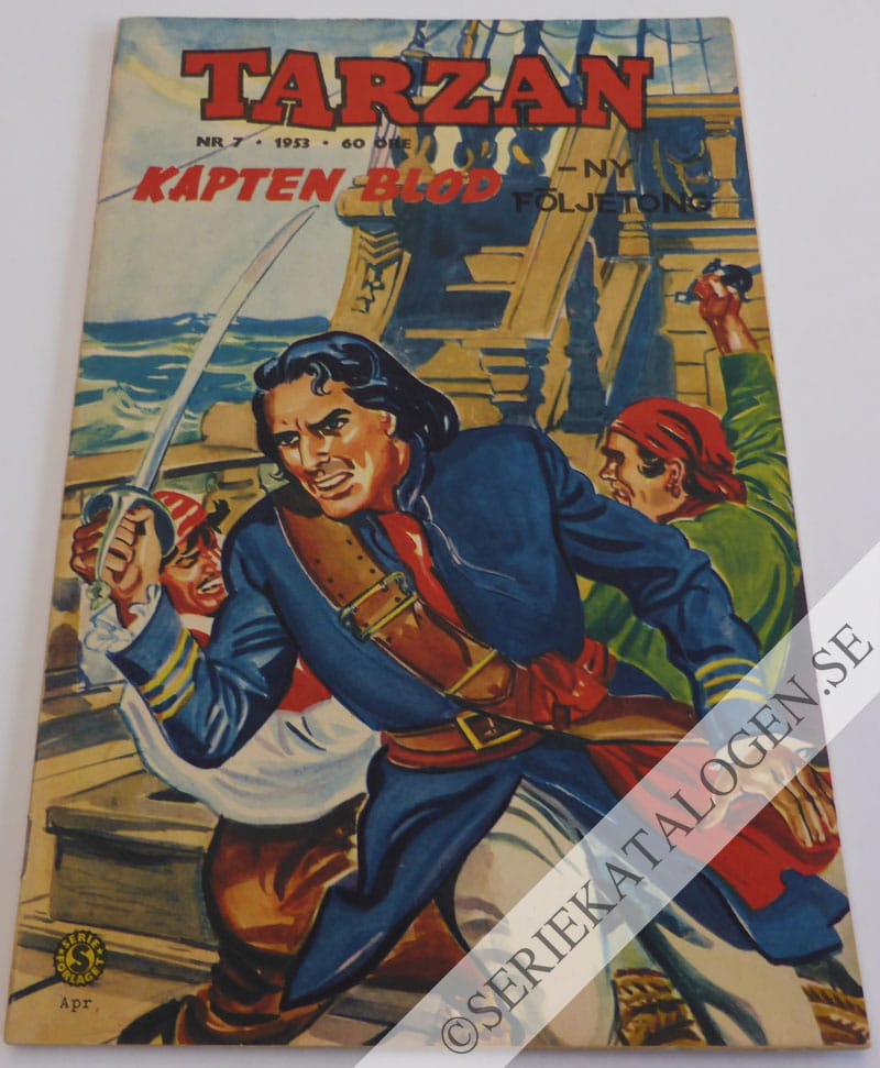 Framsida på Tarzan #7 (1953)