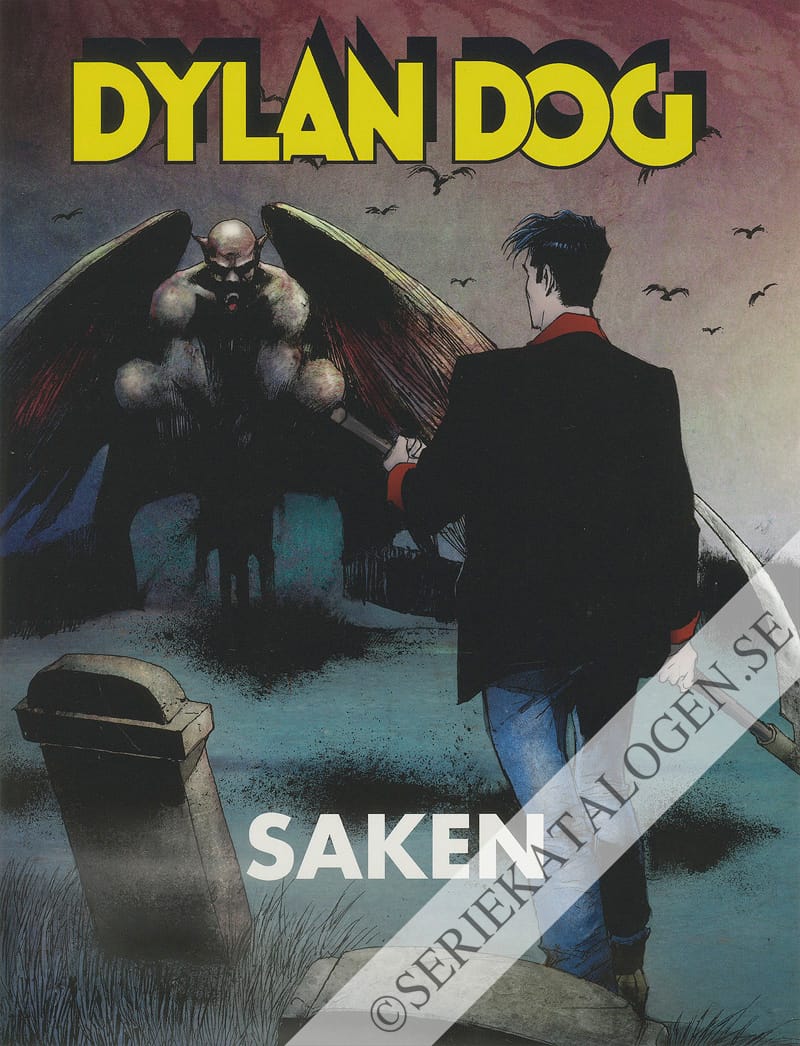 Framsida på Dylan Dog Saken (2021)