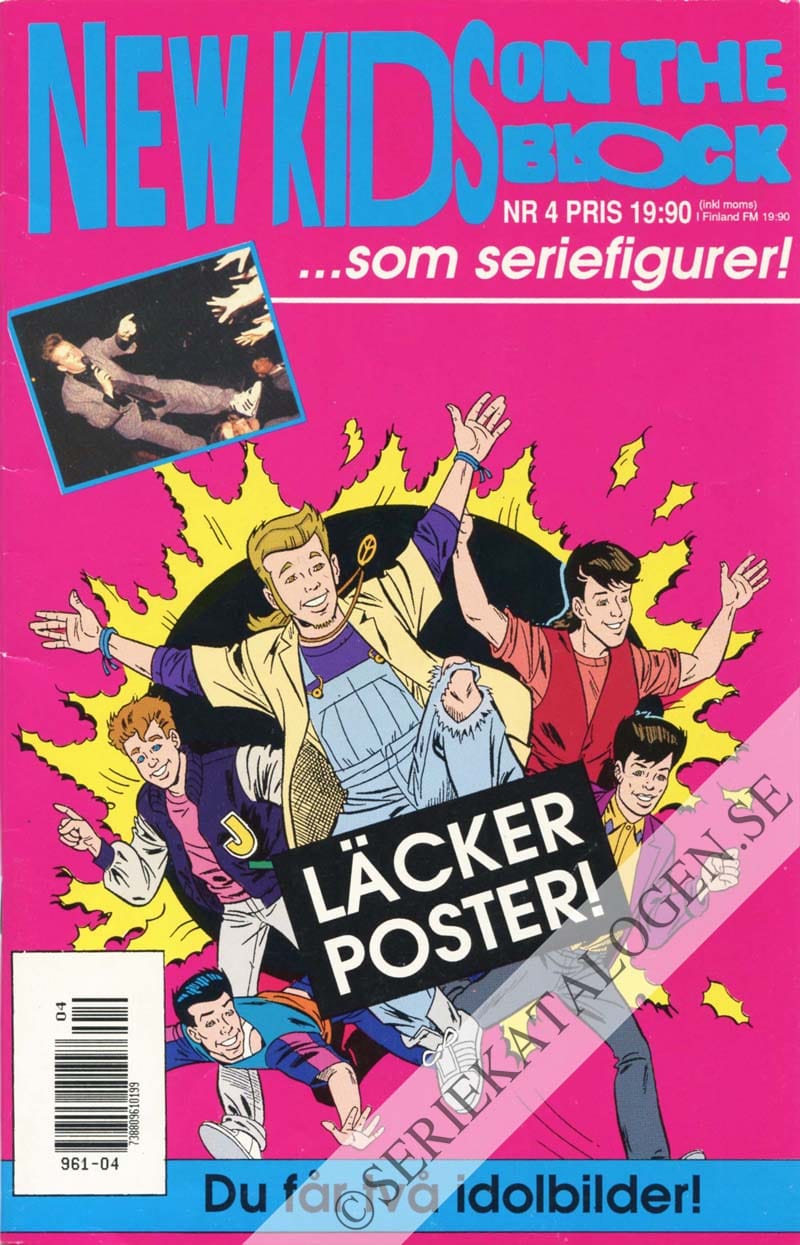 Framsida på New kids on the block #4 (1991)
