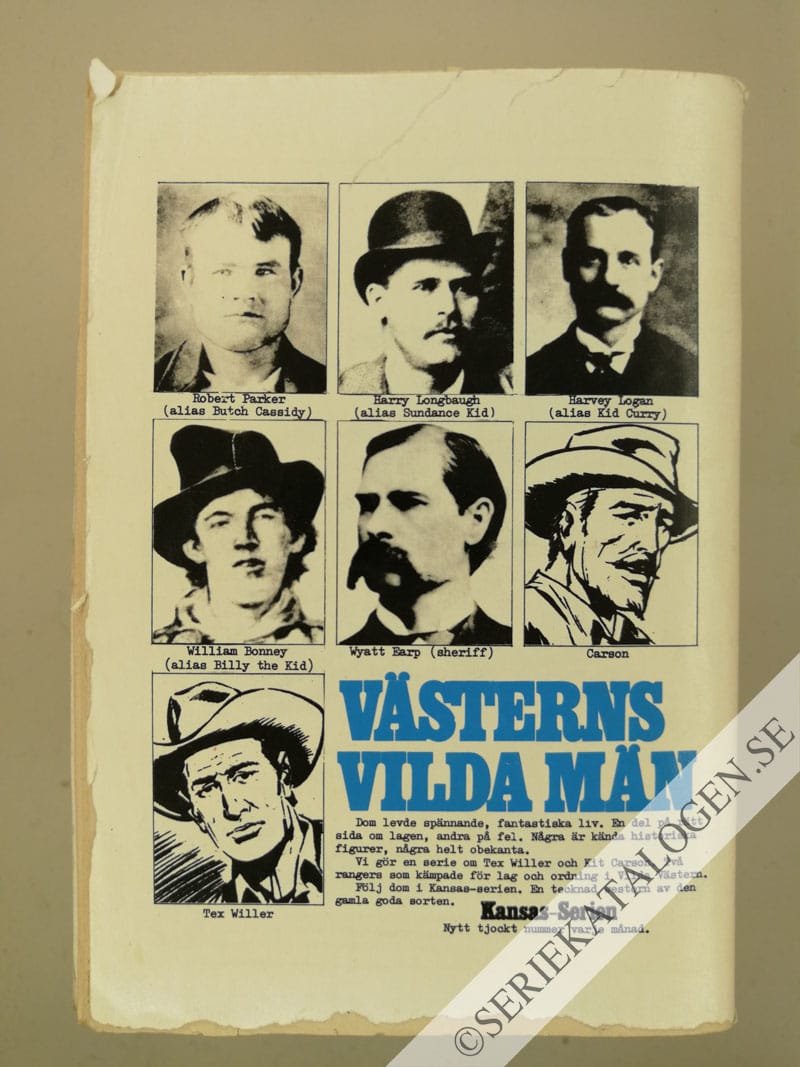 Baksida på Hjältar i helvetet (1976)