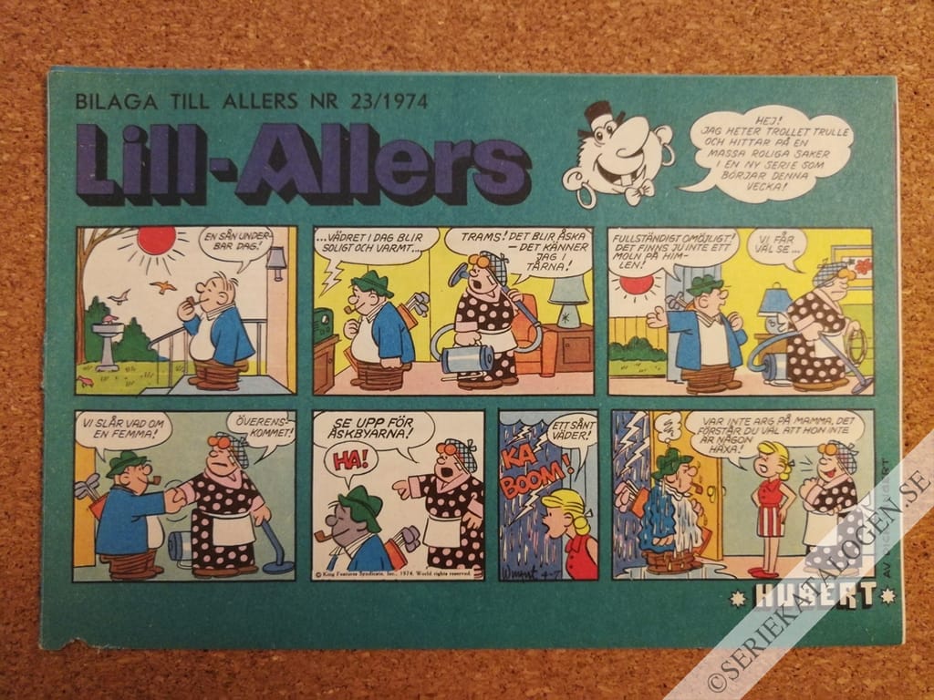 Framsida på Lill-Allers #23 (1974)