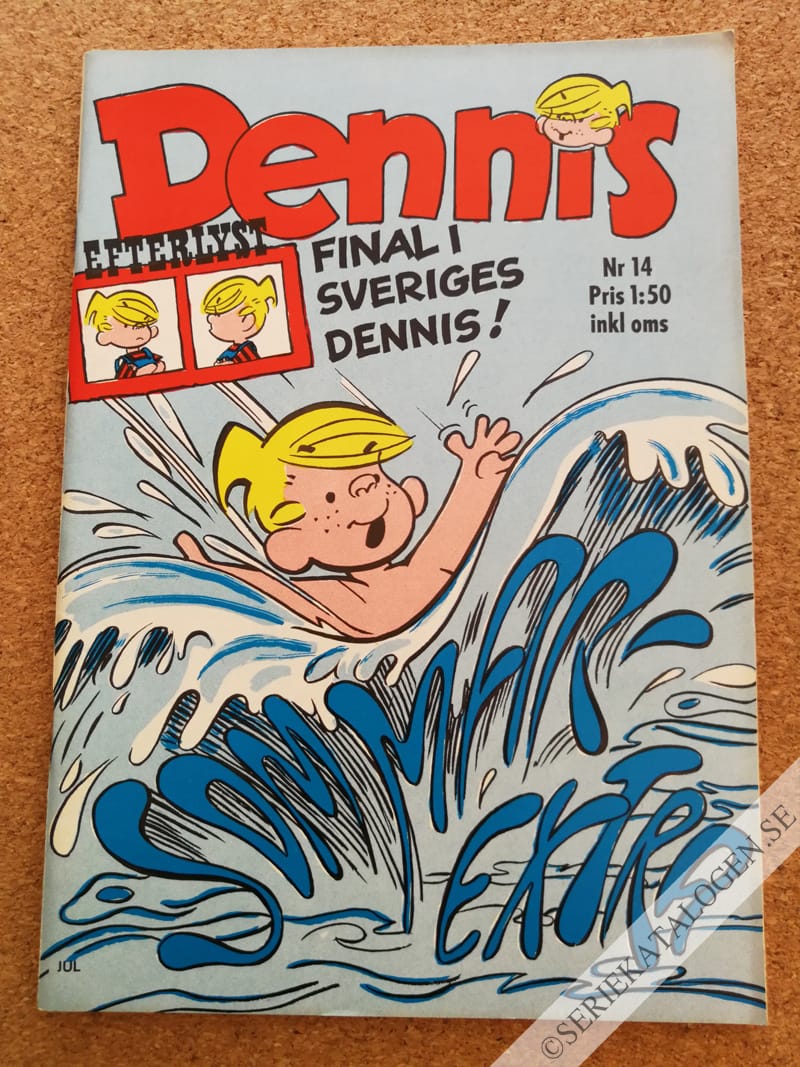 Framsida på Dennis #14 (1968)