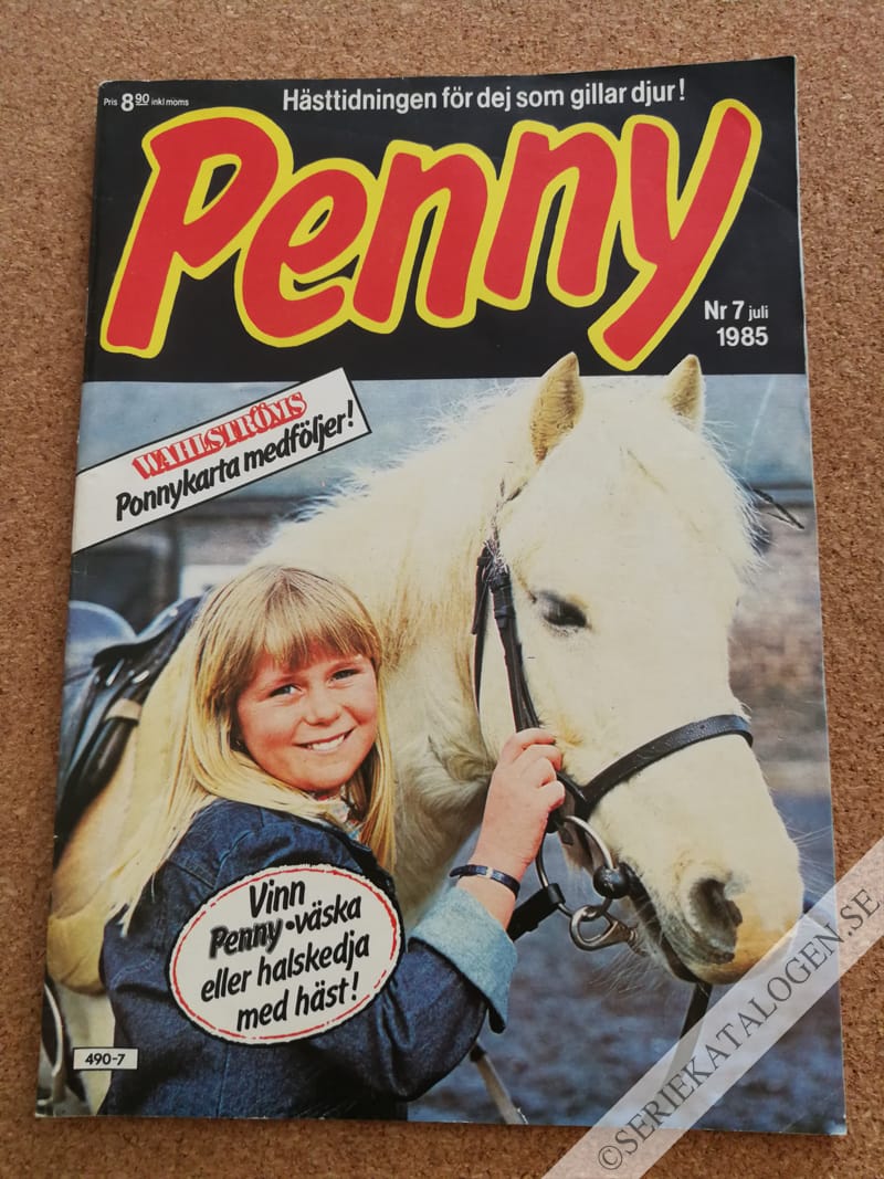 Framsida på Penny #7 (1985)