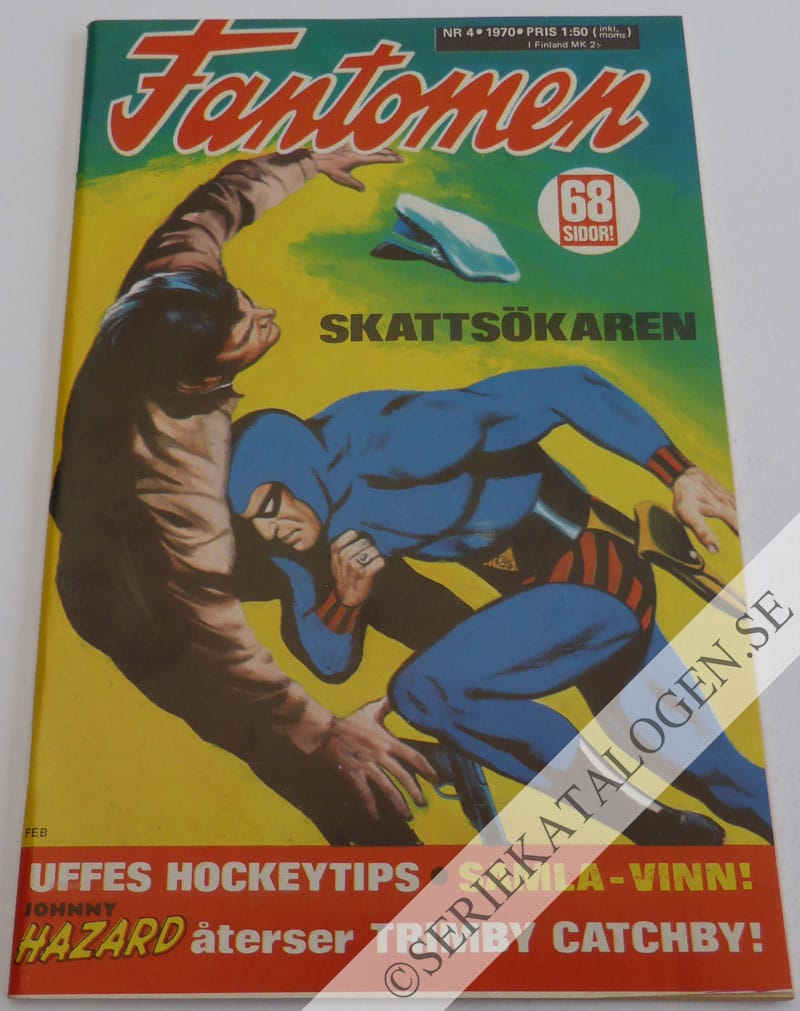 Framsida på Fantomen #4 (1970)