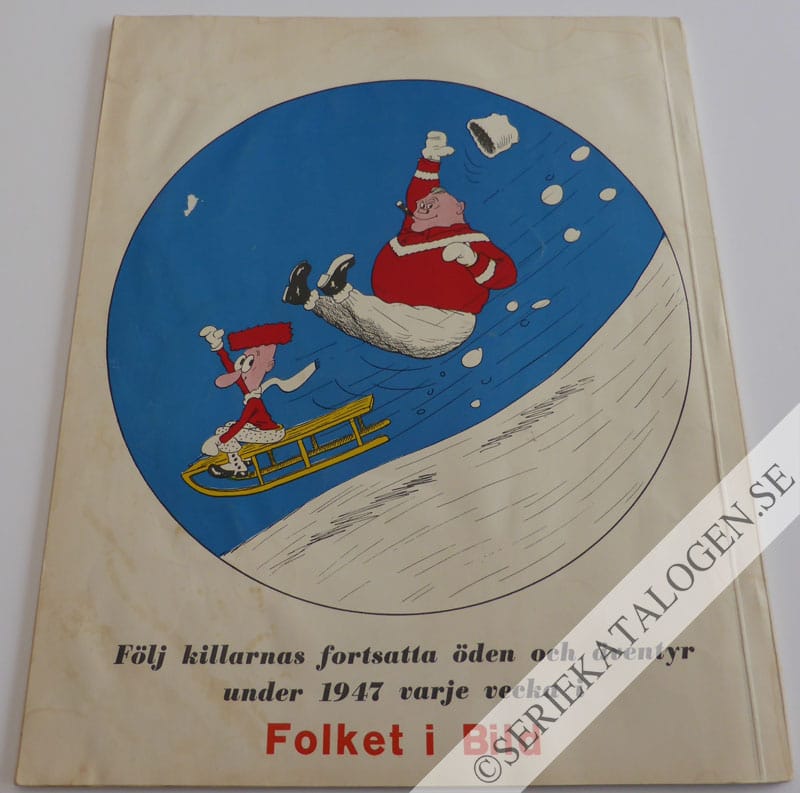 Baksida på Mystiska öden och äventyr (1946)