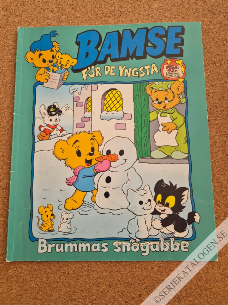 Framsida på Brummas snögubbe (2023)
