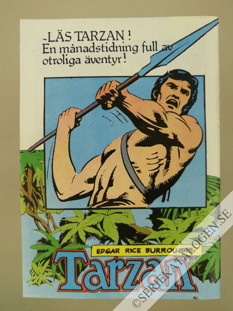 Baksida på Volontären (1986)