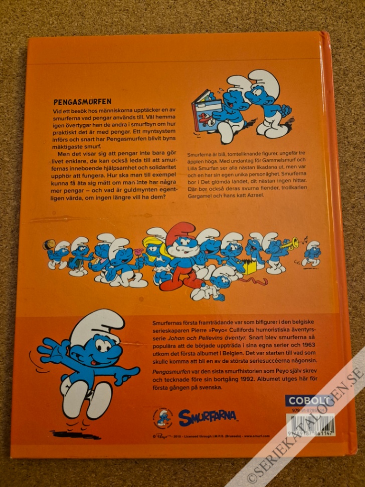 Baksida på Pengasmurfen (2015)
