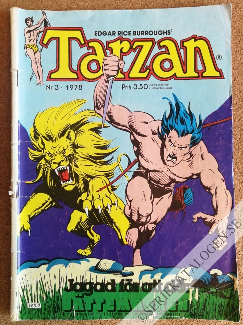 Framsida på Tarzan #3 (1978)