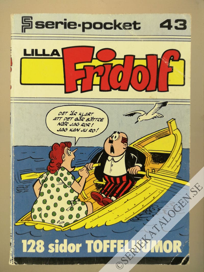 Framsida på Seriepocket Lilla Fridolf (1976)