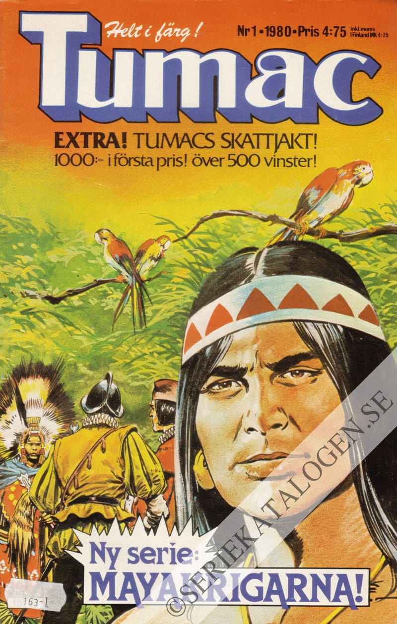 Framsida på Tumac #1 (1980)